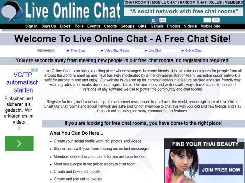 Online Chatting Site